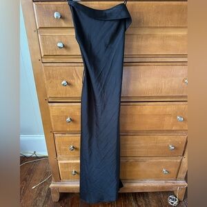 Astr asymmetrical black dress
